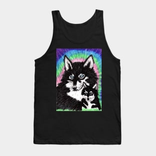 Wolf and Wolf Pup Tank Top